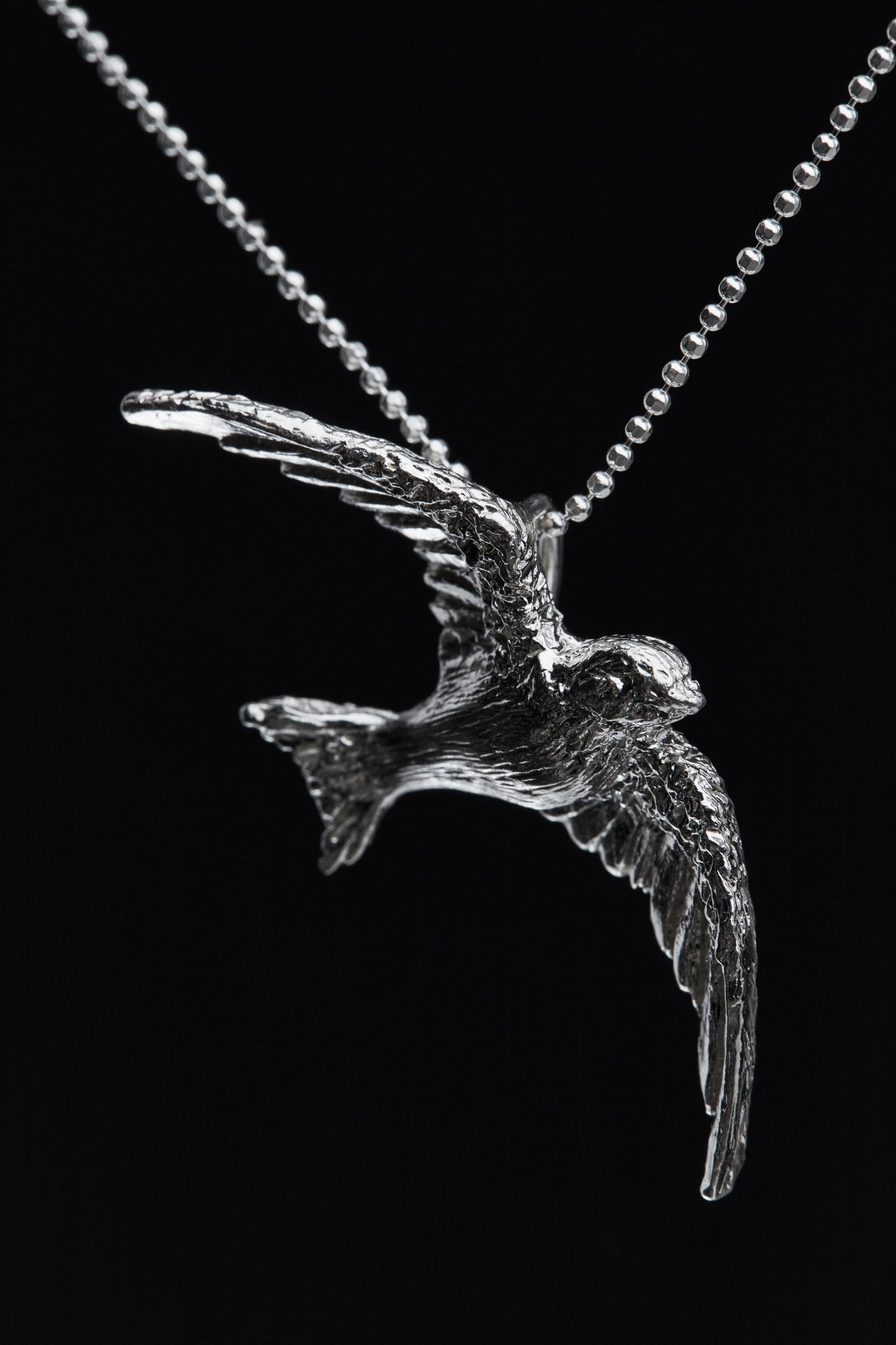 The Swift Silver Pendant