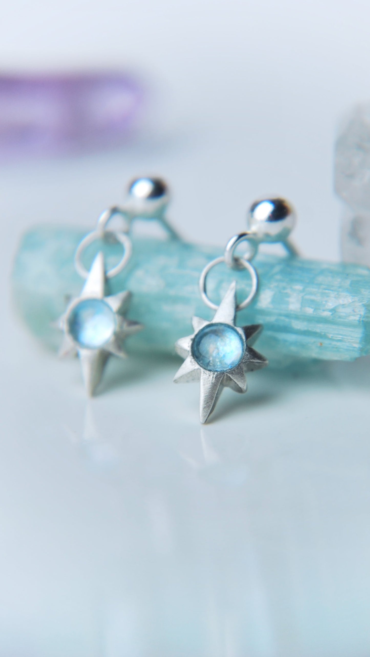 The Stars Silver Earrings