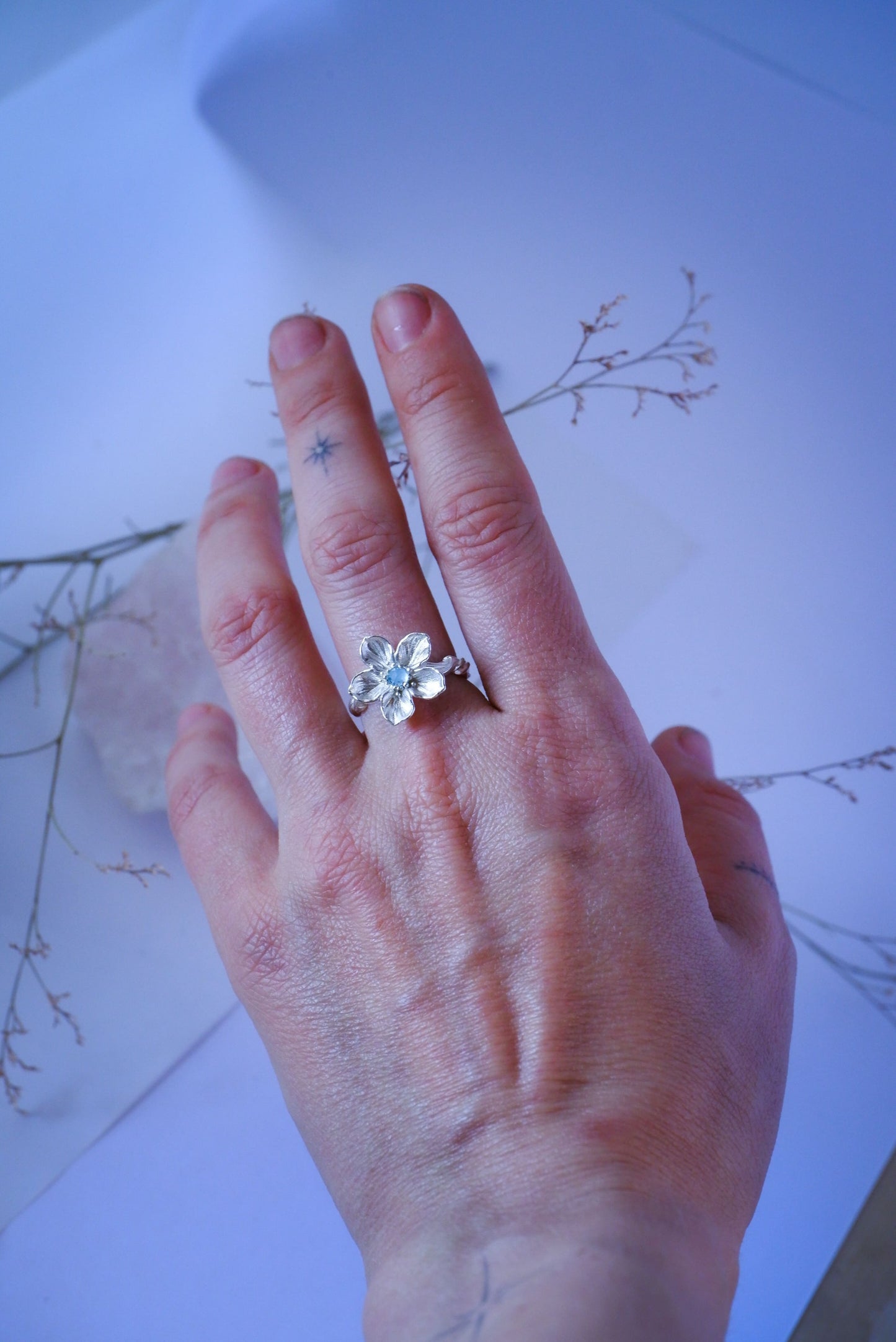 The Elven flower ring