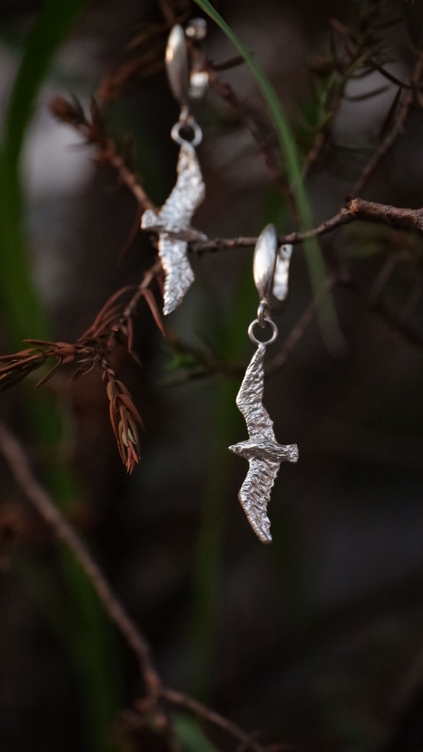 The seagulls earrings