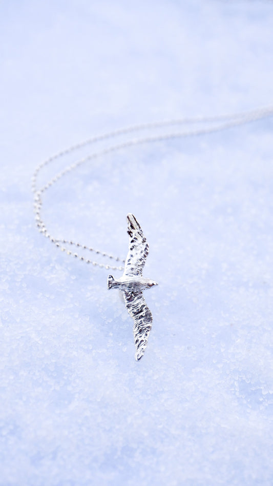 The Seagull Silver Pendant