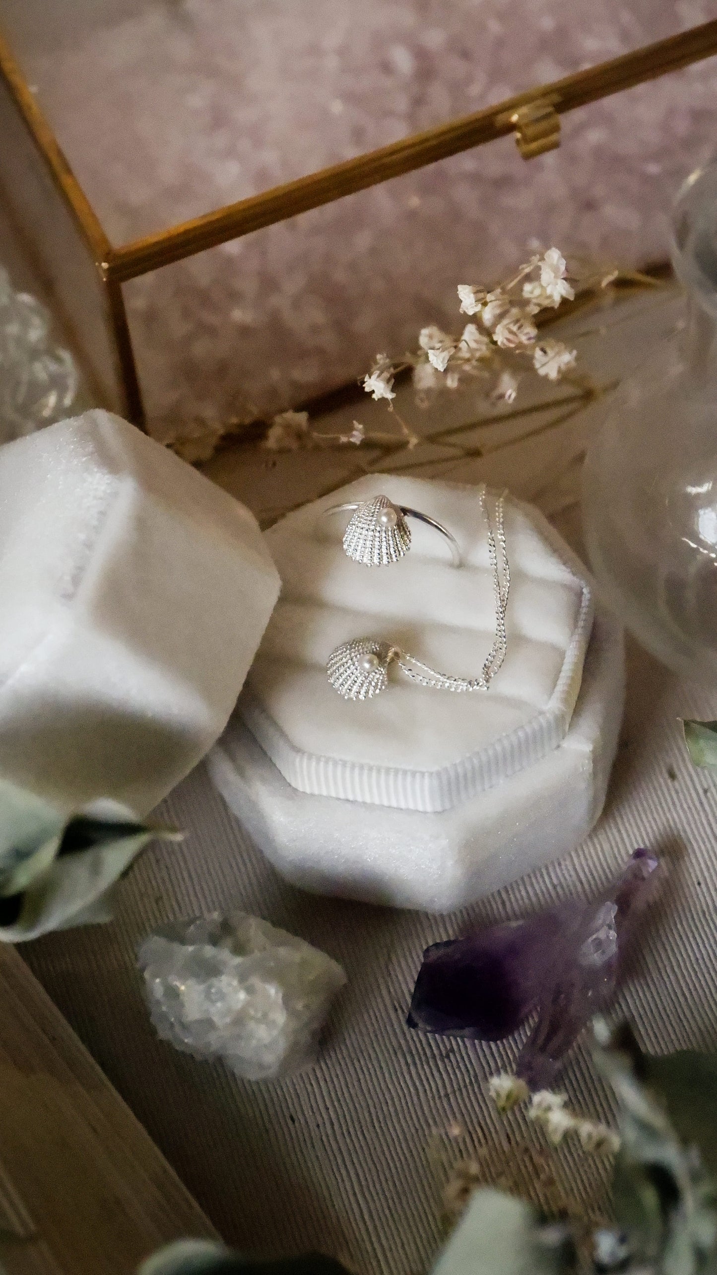 The seashell pendant