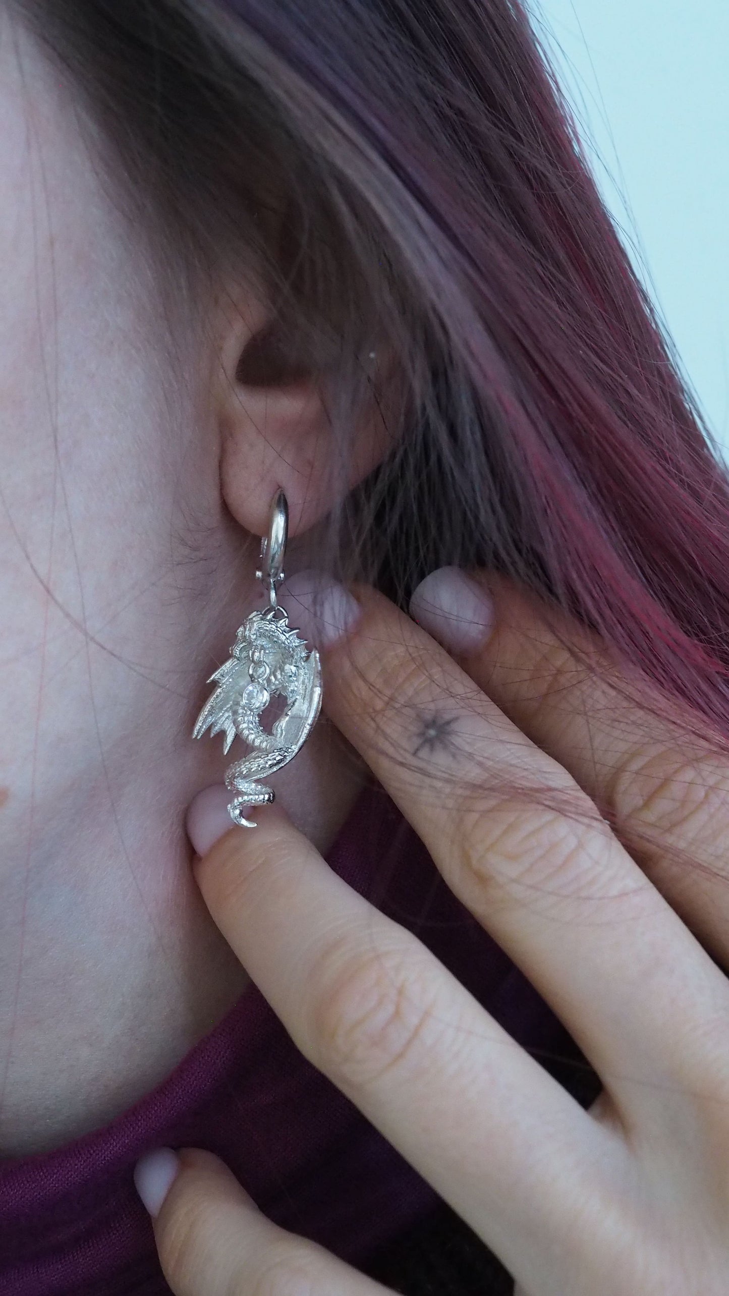 The Dragon master earrings