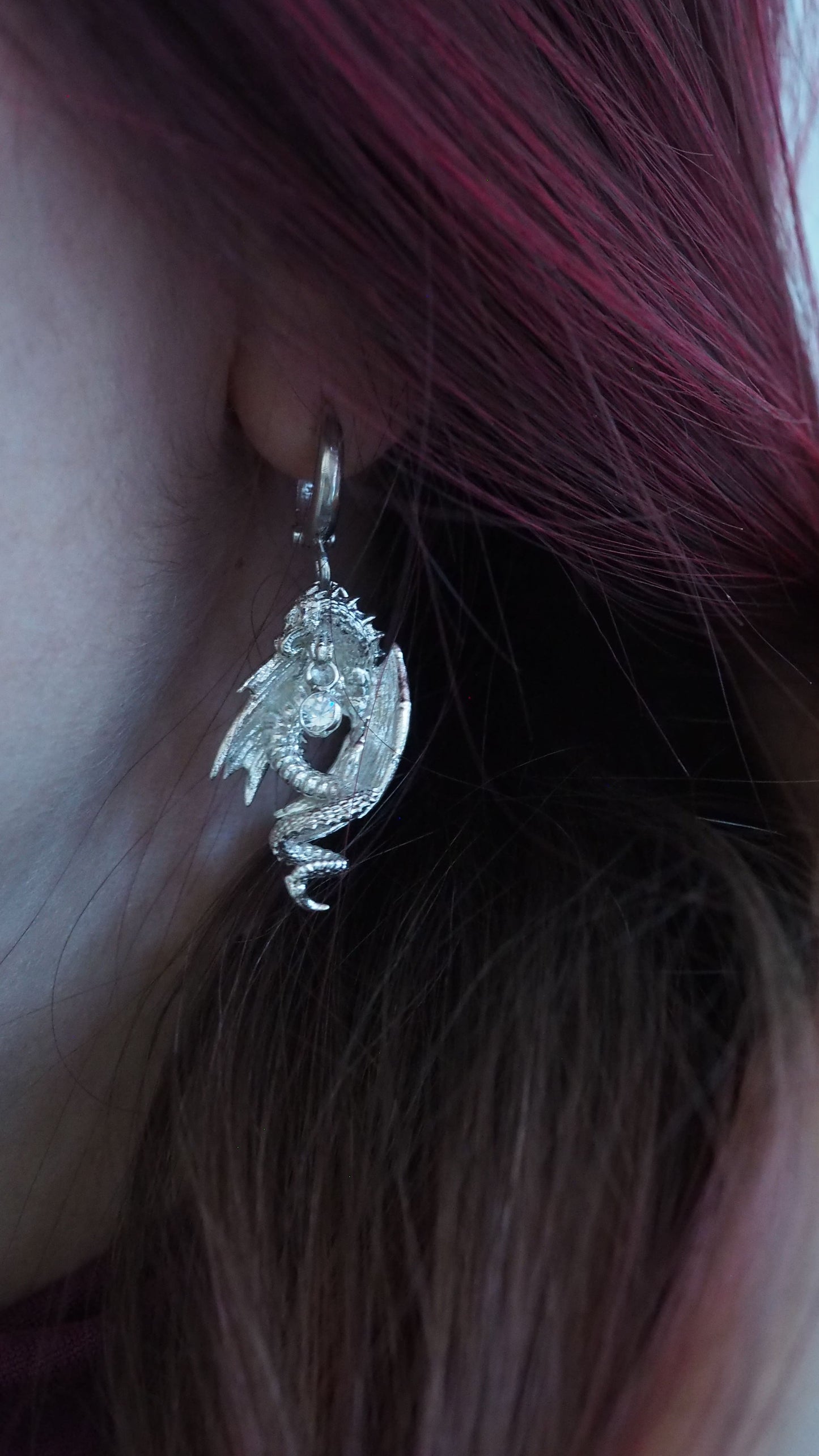 The Dragon master earrings