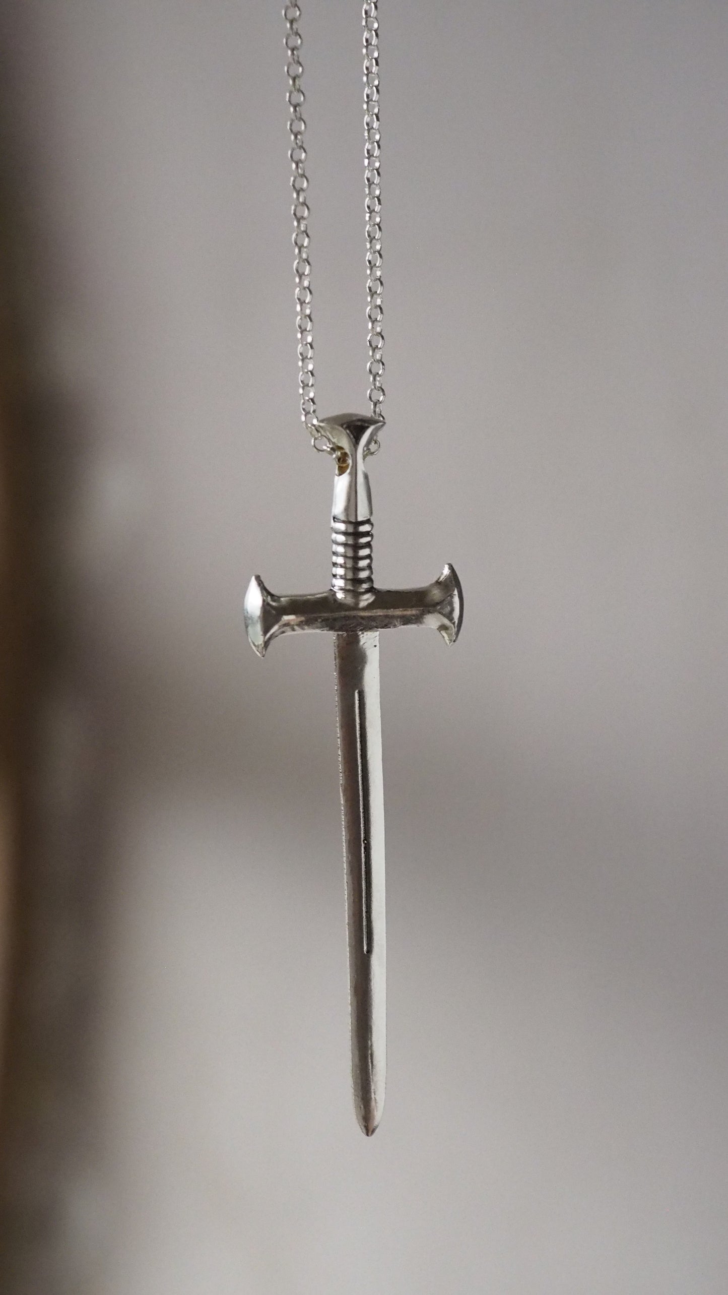 The Sword Of The King Silver Pendant